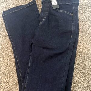 Fashion Nova Dark Indigo Straight Leg Jeans